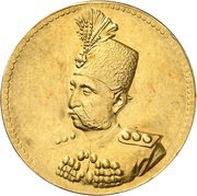 10 Tumân - Moẓaffar od-Dīn Qājār obverse image