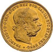 10 Corona - Francis Joseph I obverse image