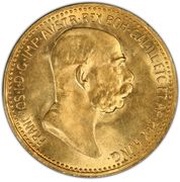10 Corona - Francis Joseph I obverse image