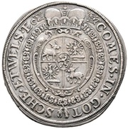 1 Thaler - Johann Weikhard, Austria, 1654 reverse image