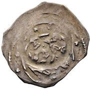 Denier - Duke Leopold VI Vienna, Austria, 1198-1230 reverse image