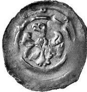 Denier - Leopold VI Vienna, Austria, 1198-1230 reverse image