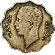 4 Fils - Ghazi I obverse image