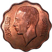 4 Fils - Ghazi I obverse image