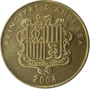 5 Cèntims Our Lady of Canòlic obverse image