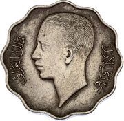 10 Fils - Ghazi I obverse image