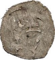 1 Pfennig - Austrian Interregnum Enns or Wiener Neustadt, Austria, 1246-1251 reverse image