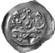1 Pfennig - Ottokar II of Bohemia, Austria, 1251-1276 reverse image