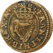 1 Farthing - Charles I "Maltravers" issue reverse image