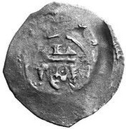 1 Pfennig - Ottokar II of Bohemia, Austria, 1251-1276 reverse image