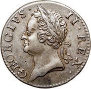 1 Farthing - George II obverse image