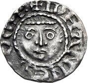 ½ Penny - John Second DOMinus coinage; Waterford obverse image