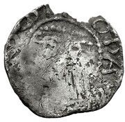 ½ Penny - John Second DOMinus coinage, Carrickfergus obverse image
