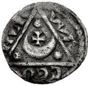 ½ Penny - John I Third REX coinage, Limerick reverse image