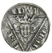 ½ Penny - Edward I Second coinage, Class I, Dublin obverse image