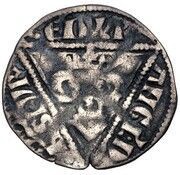 ½ Penny - Edward I Second coinage, Class I; Waterford obverse image