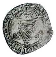 ½ Penny - Elizabeth I Third coinage obverse image