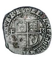 ½ Penny - Elizabeth I Third coinage, Ireland, 1601-1602 reverse image