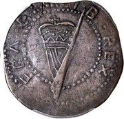 ½ Penny - Confederate Catholic Kilkenny issue reverse image