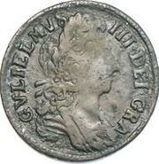 ½ Penny - William III obverse image