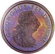1 Penny - George III obverse image