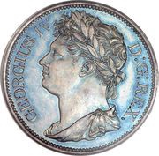 1 Penny - George IV obverse image