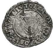 3 Pence - Elizabeth I Third Coinage, Ireland, 1601-1602 reverse image
