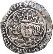 1 Groat - Edward IV Heavy cross coinage; Dublin obverse image