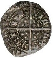 1 Groat - Edward IV Light cross coinage; Trim, Ireland, 1473-1478 reverse image