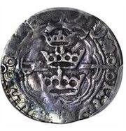 Groat - Henry VII Three crowns, Geraldine reverse image