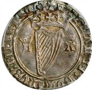 Groat - Henry VIII with Anne Boleyn obverse image