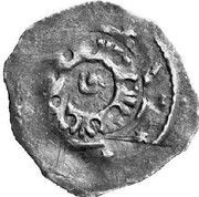 1 Pfennig - Ottokar II of Bohemia, Austria, 1251-1276 reverse image