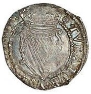 6 Pence - James I Second Coinage, Ireland, 1604-1607 reverse image