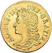 6 Pence - James II Gun Money Large Coinage obverse image