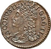 6 Pence - James II Gun Money Large Coinage obverse image
