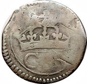 12 Pence - Charles Ormond: Siege coinage obverse image