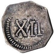 1 Shilling - Cork Refuge, Ireland, 1647 reverse image