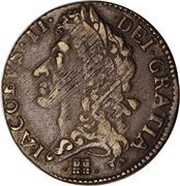 1 Shilling - James II Gun Money Large Coinage obverse image