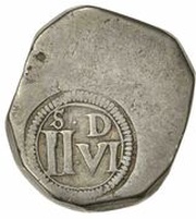 ½ Crown Dublin Siege coinage obverse image