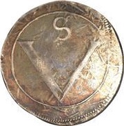 1 Crown - Charles, Ireland, 1643 reverse image