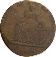 ½ Penny Ireland - Shakespeare reverse image