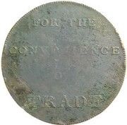 ½ Penny Dublin reverse image