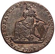 1 Farthing - Dublin Turner Camac obverse image