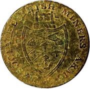 ½ Penny Wicklow - Cronebane / Miners Arms reverse image