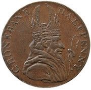 ½ Penny Wicklow /Cronebane; Mule obverse image
