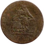 ½ Penny Dublin – Camac Kyan and Camac obverse image