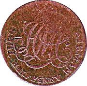 ½ Penny Dublin - Turner Camac reverse image