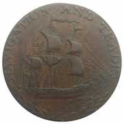 ½ Penny Dublin Cork, Ireland, 1795 reverse image