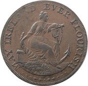 ½ Penny Dublin - Parker's obverse image