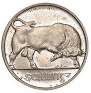 1 Scilling Pattern reverse image